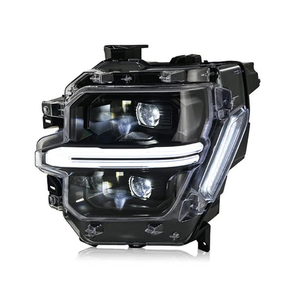 Kuerled LED Headlights for 2024-2025 Ford F-150 Car, Dual-Projector with DRL Startup & Sequential Turn Animation, DOT and SAE Compliant, Durable, Easy Install Plug & Play for STX XLT XL